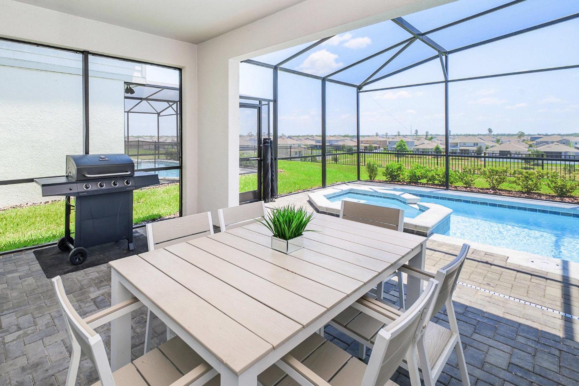 Upstay - Windsor Island Resort Home W Pool-Spa-Bbq Davenport Exterior foto